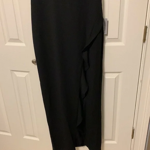 Lulus Women’s After Hours Strapless Ruffled Maxi Dress - Picture 6 of 14